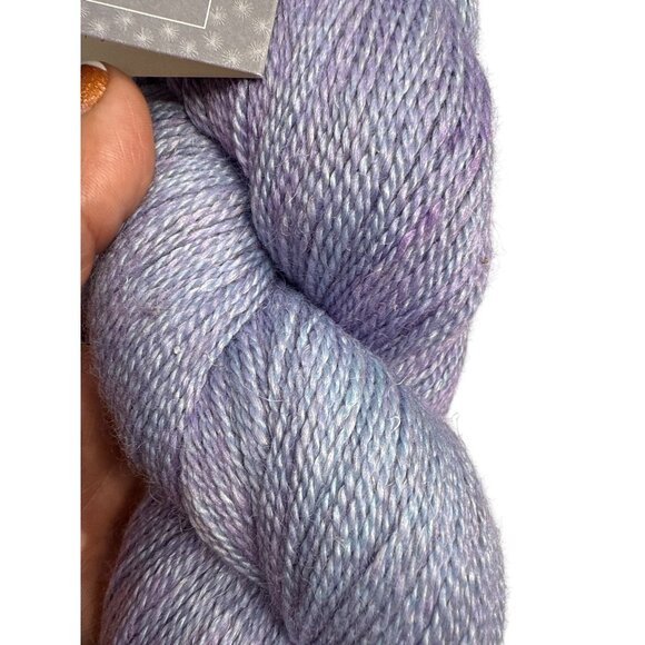 Artisan Hand Dyed Silk, Wool, Baby Llama and Linen Blend Yarn Made in Peru - Picture 9 of 9